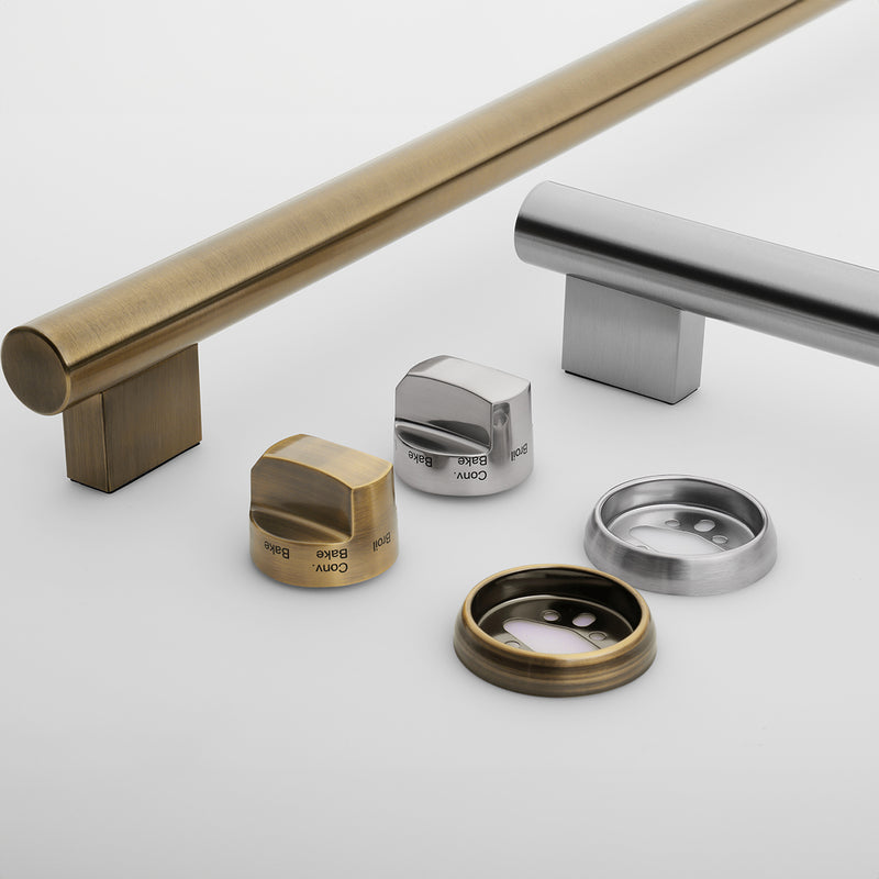 Forno Leonardo Espresso 30" Freestanding Gas Range in Black, 5 Burners, Cast-Iron Grates, with Stainless Steel Handles, FFSGS1116-30BLK