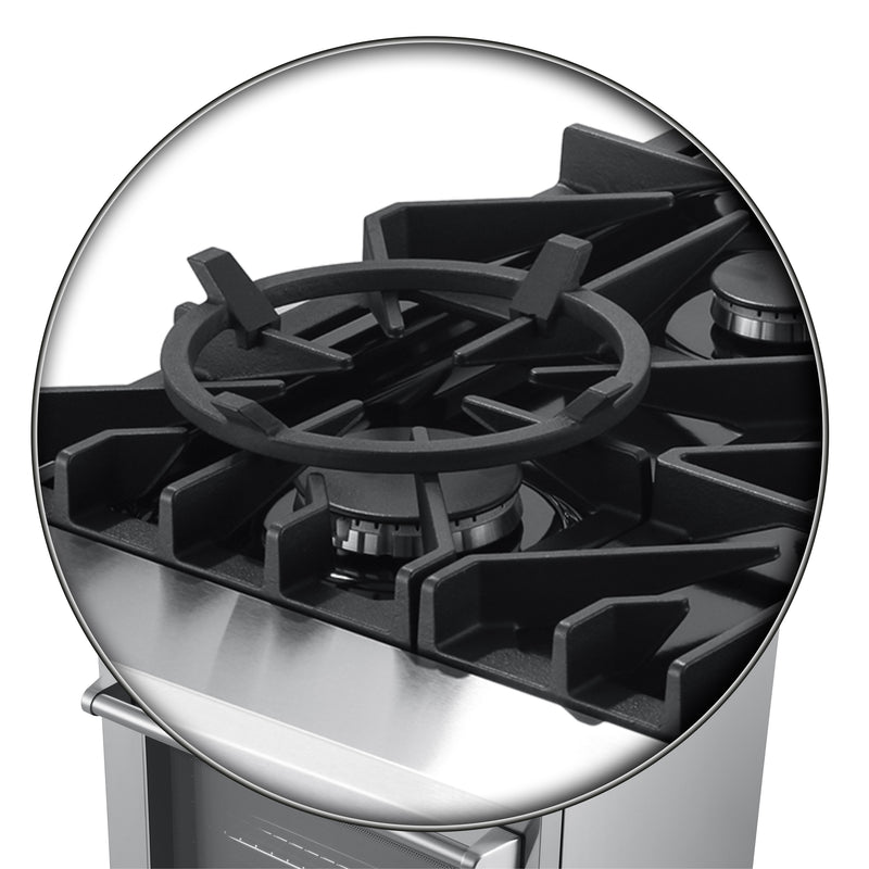 Forno Lazio 30" Freestanding Dual Fuel Range, True Convection, 5 Burners, FFSGS6196-30