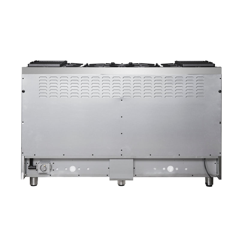 Forno Massimo 60" Freestanding Gas Range, 10 Burners, Double Oven, Air Fry, FFSGS6239-60