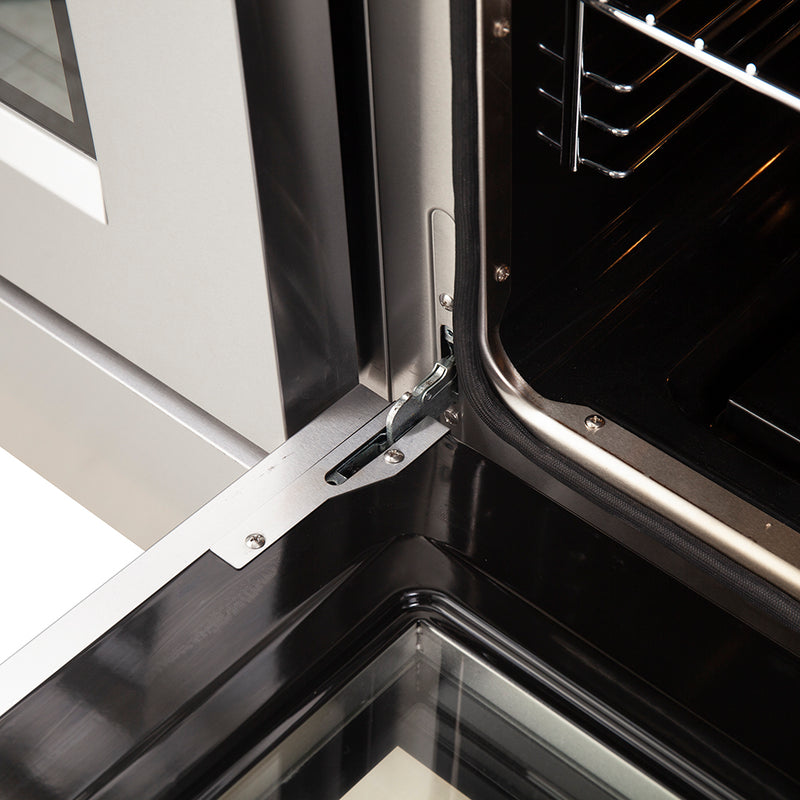 Forno Galiano 48" Freestanding Gas Range in Stainless Steel, Double Oven, 8 Burners, Griddle, FFSGS6244-48