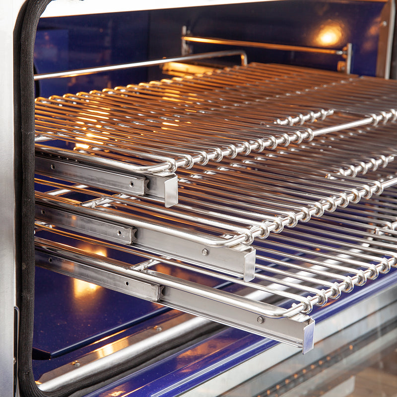 Forno 2-Piece Appliance Package- 36" Gas Range and 36" Refrigerator with Water Dispenser in Stainless Steel, FBDL-019-02CAUS