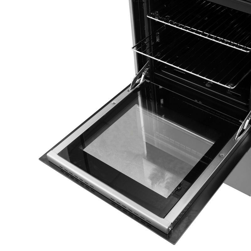 Forno Lamazze 20" Freestanding Gas Range, 4 Sealed Burners, Cast-Iron Grates, FFSGS6265-20