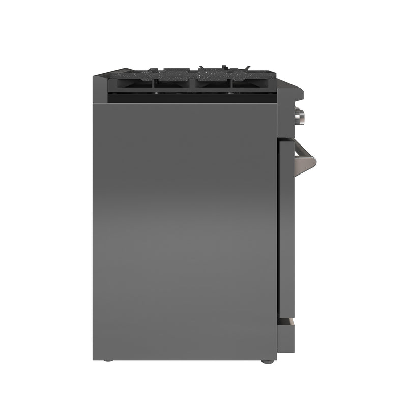 Forno Lazio 30" Freestanding Gas Range, 5 Sealed Burners, Air Fry, True Convection, FFSGS6276-30