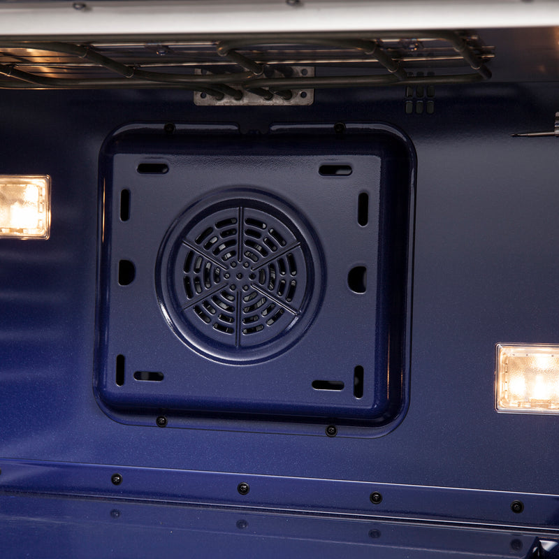 Forno Capriasca 36" Freestanding French Door Dual Fuel Range in Stainless Steel, 6 Burners, True Convection, FFSGS6387-36