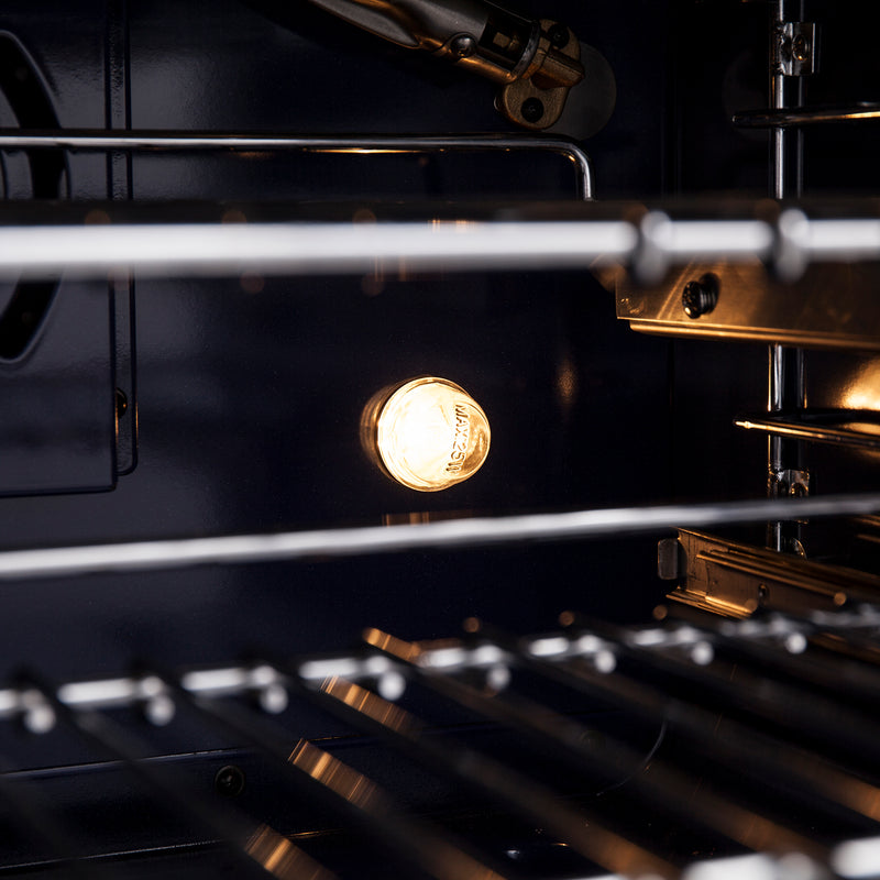 Forno Massimo 30" Freestanding French Door Gas Range, Air Fry, 5 Burners, FFSGS6439-30