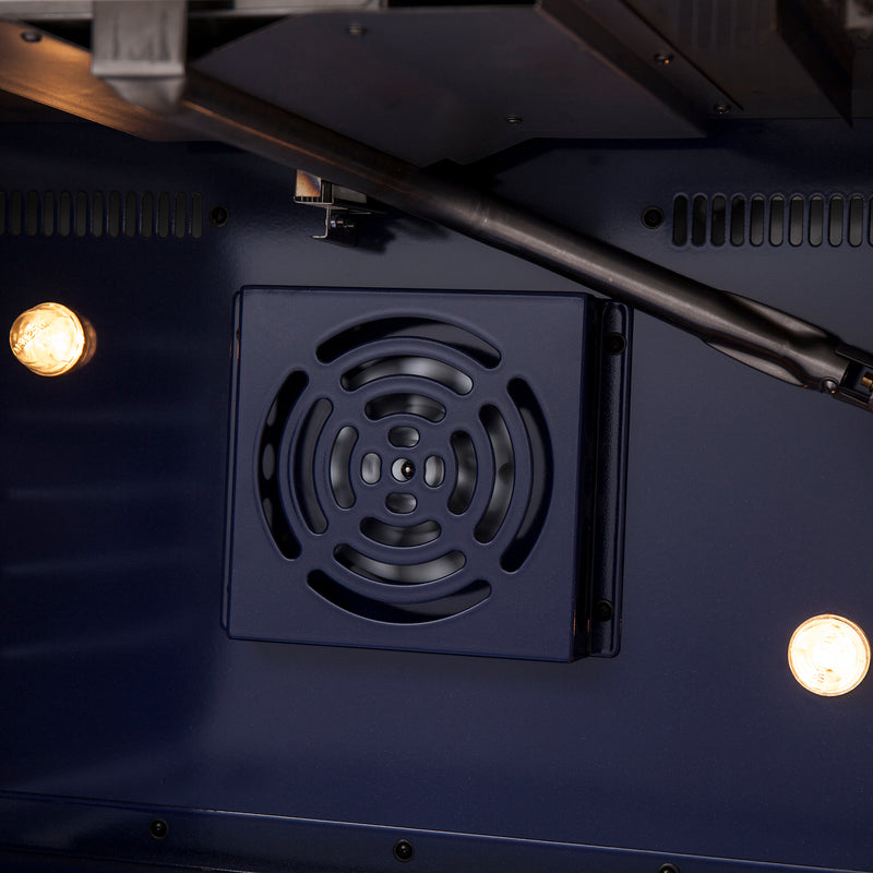 Forno Massimo 30" Freestanding French Door Gas Range, Air Fry, 5 Burners, FFSGS6439-30