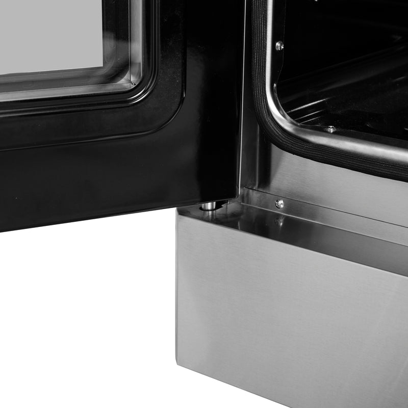 Forno Galiano 30" Freestanding French Door Gas Range, 5 Burners, Convection Fan, FFSGS6444-30