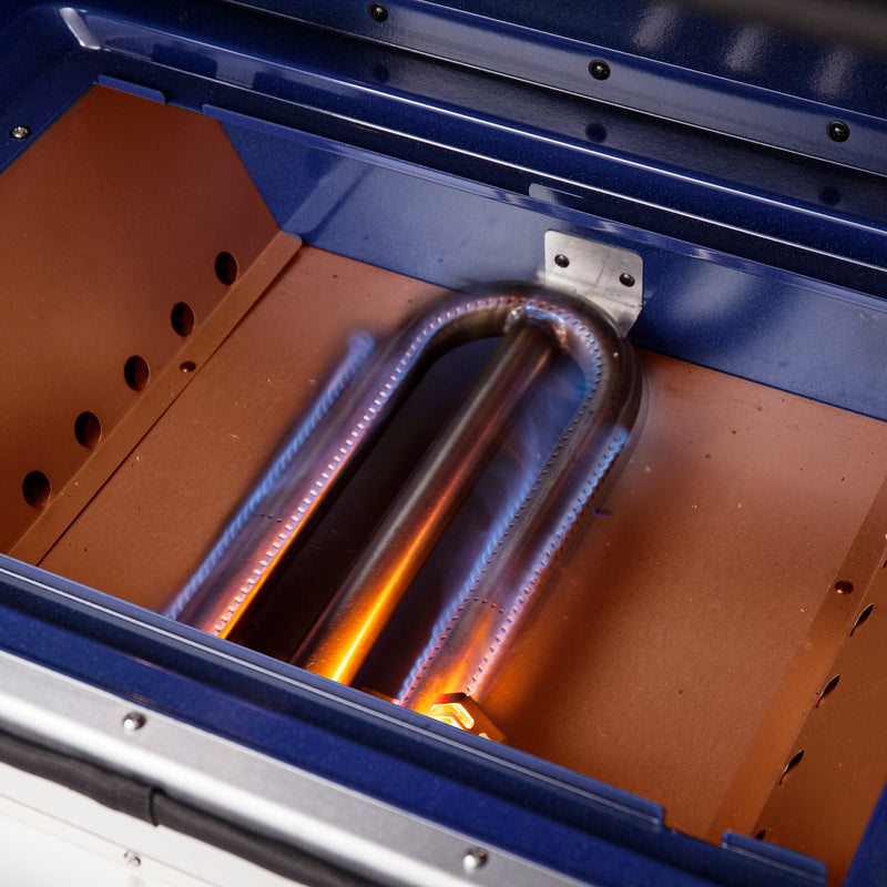 Forno Capriasca 36" Freestanding French Door Gas Range, 6 Burners, Brass Burners, FFSGS6460-36