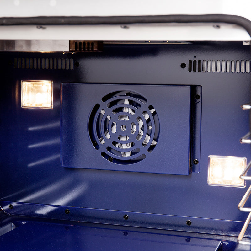 Forno Capriasca 36" Freestanding French Door Gas Range, 6 Burners, Brass Burners, FFSGS6460-36