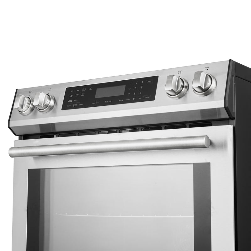 Forno 2-Piece Appliance Package- 30" Induction Range and 46.8" Refrigerator in Stainless Steel, FBDL-008-01CAUS