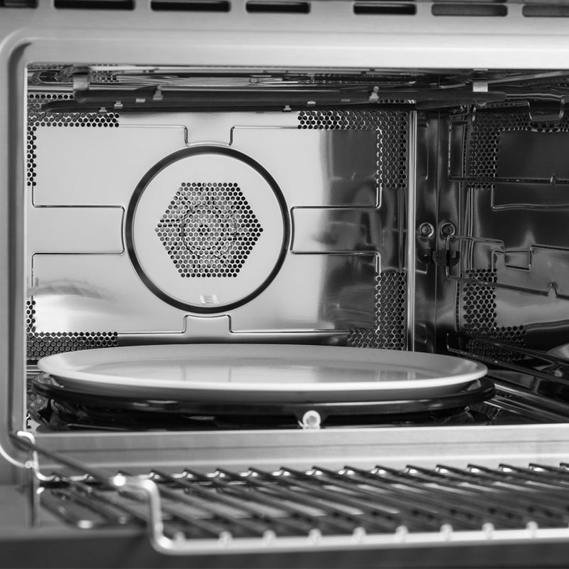 Forno Oliena 30" 1.6 cu. ft. Built-In Microwave Oven in Stainless Steel, 1000W Microwave, Sensor Cooking, FMWDR3093-30