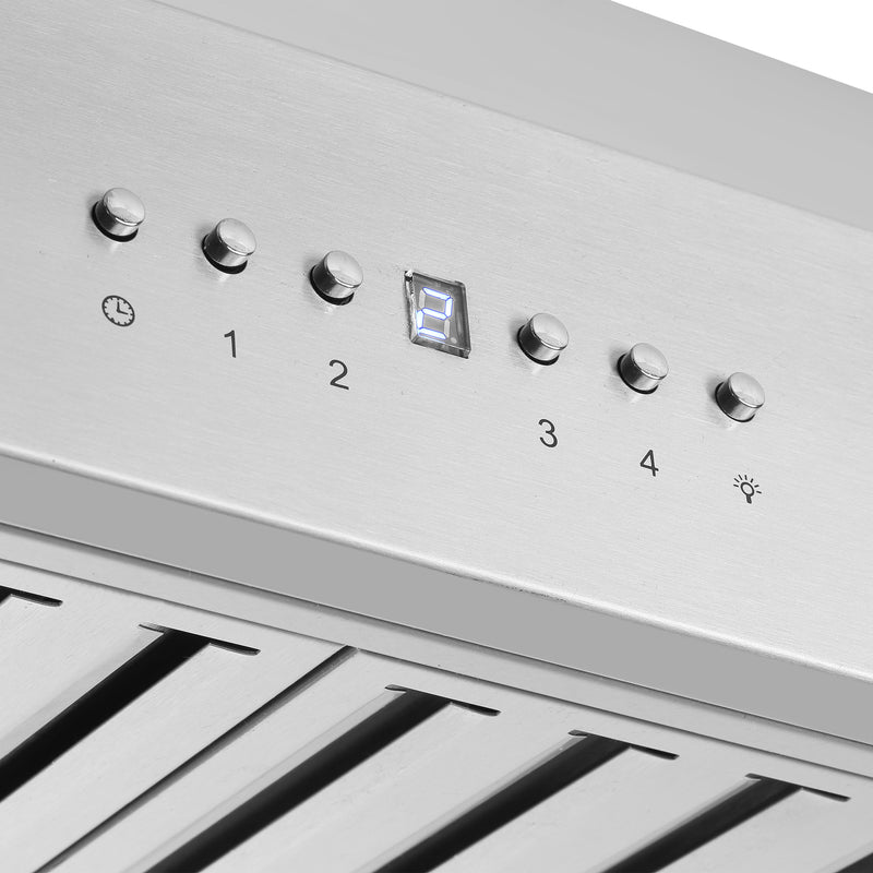 Forno Coppito 48" 1200 CFM Island Range Hood in Stainless Steel, 4-Speed Touch Control, LED Lighting, FRHIS5129-48