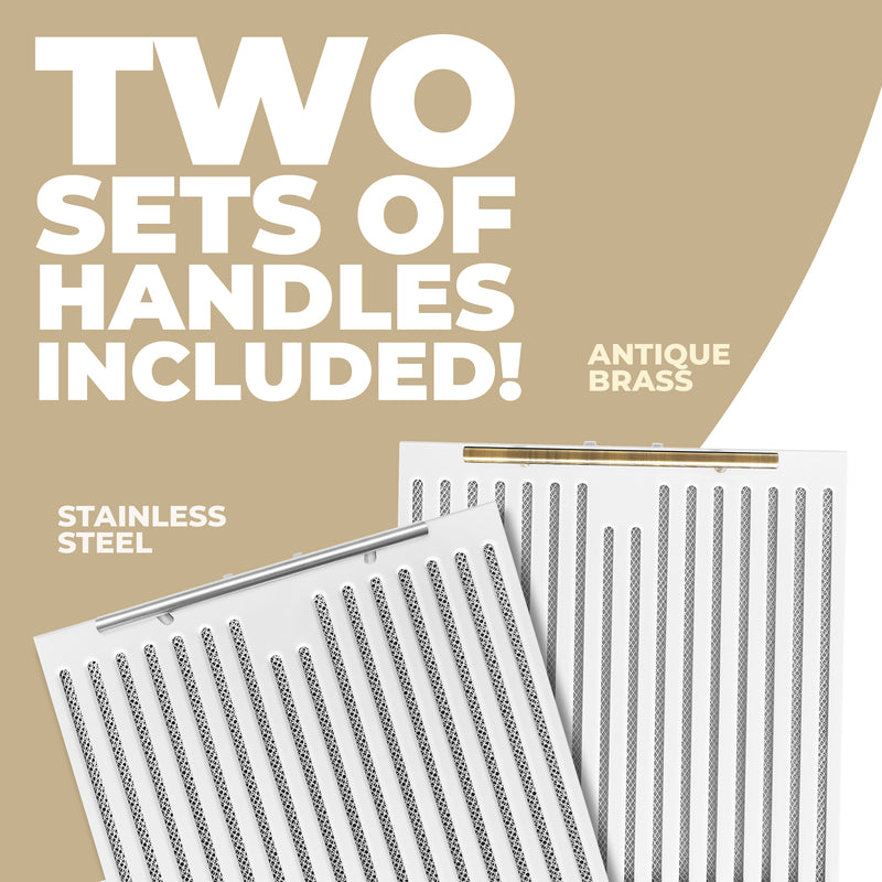 Forno Bari Espresso 30" 600 CFM Under Cabinet Range Hood in White, LED Lighting, with Stainless Steel Handles, FRHUC5255-30WHT