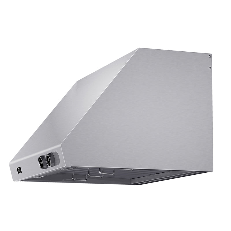 Forno Biagio 30" 600 CFM Wall Mounted Range Hood in Stainless Steel, Baffle Filters, FRHWM5009-30