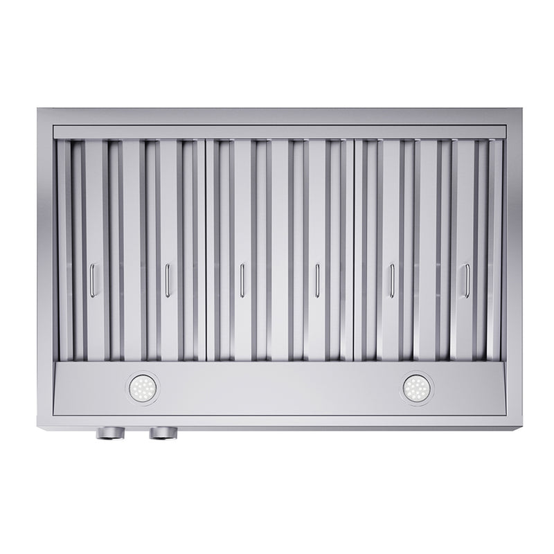 Forno Biagio 36" 600 CFM Wall Mounted Range Hood in Stainless Steel, Baffle Filters, FRHWM5009-36