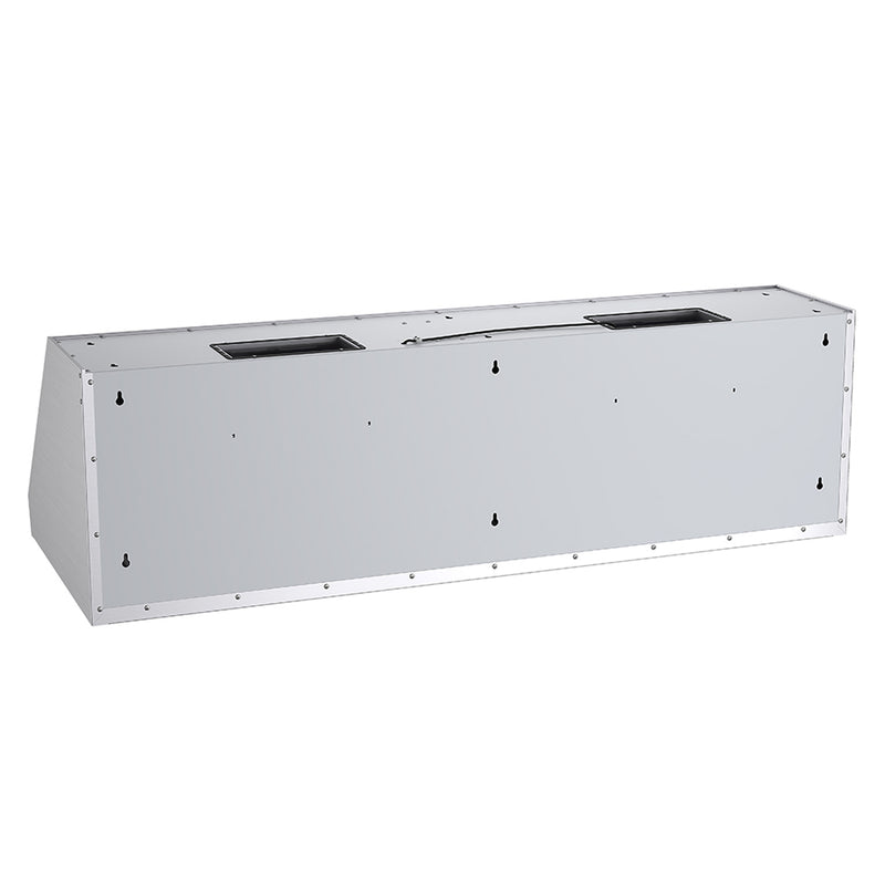 Forno Biagio 60" 1200 CFM Wall Mounted Range Hood in Stainless Steel, Baffle Filters, FRHWM5009-60