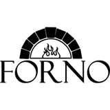 Logo of FORNO Brand with a stylized oven and flame design on a white background