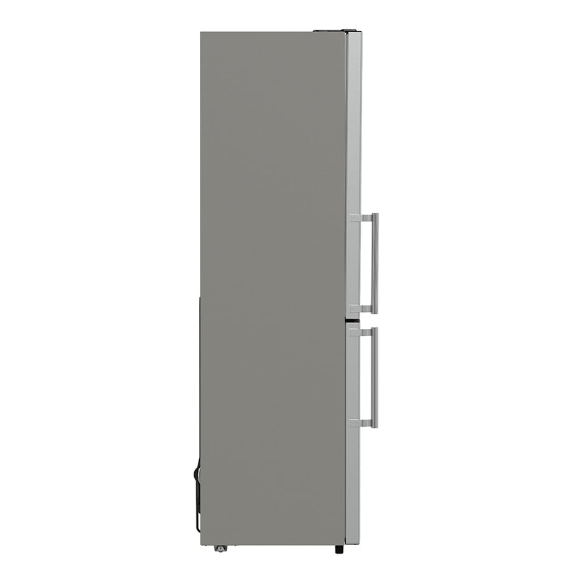 Forno Guardia 23.4" Bottom Freezer Refrigerator in Stainless Steel, 10.8 cu.ft., Right Swing, FFFFD1778-24RS