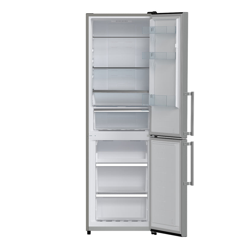 Forno Guardia 23.4" Bottom Freezer Refrigerator in Stainless Steel, 10.8 cu.ft., Right Swing, FFFFD1778-24RS