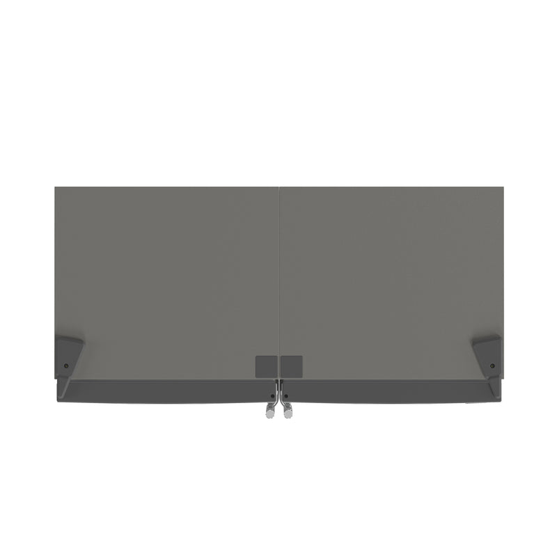 Forno Guardia 46.8" Freestanding French Door Refrigerator, 21.6 cu.ft Capacity, Multi-Airflow System, with Stainless Steel Handles, FFFFD1778-48