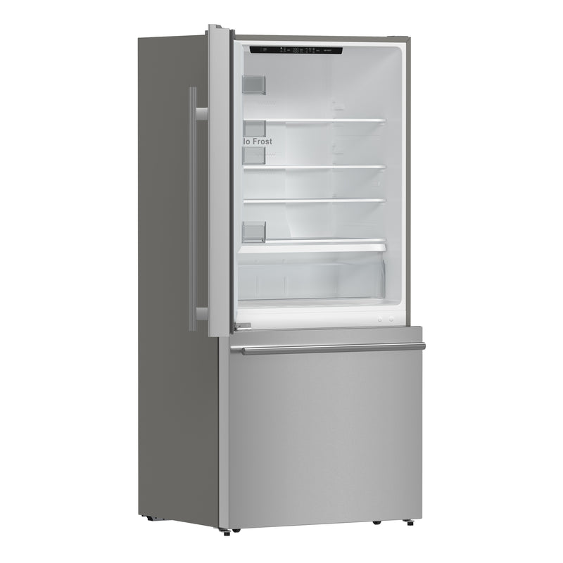 Forno Milano Espresso 62" Freestanding Dual Bottom Freezer Refrigerator in Stainless Steel with 34.4 cu.ft Capacity, Ice Maker, Digital Touch Control, FFFFD1787-60S