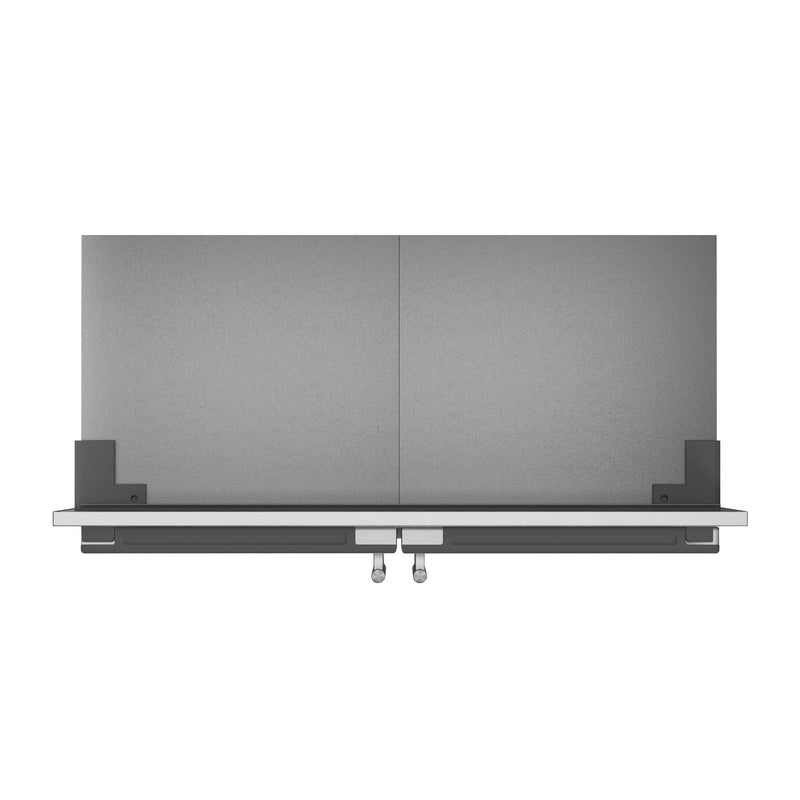 Forno Rizzuto 60" Freestanding Convertible Refrigerator/Freezer Set, 27.6 cu.ft. with Grille Trim, with Stainless Steel Handles, FFFFD1933-60S