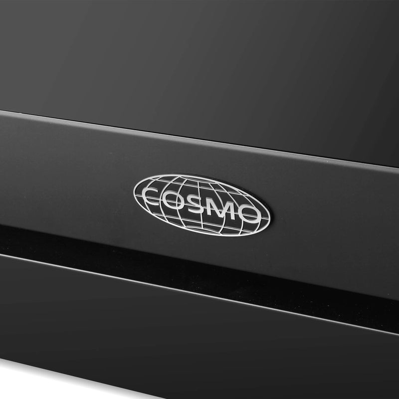 Cosmo 36" Lumin Collection 6.0 cu. ft. Freestanding Gas Range in Matte Black, Convection Oven, 6 Sealed Burners, COS-GRC366KB-BK