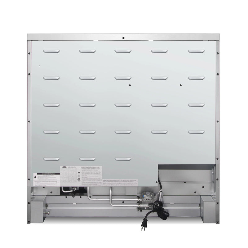 Cosmo 36" Lumin Collection 6.0 cu. ft. Freestanding Gas Range in Stainless Steel, Convection Oven, 6 Sealed Burners, COS-GRC366KB