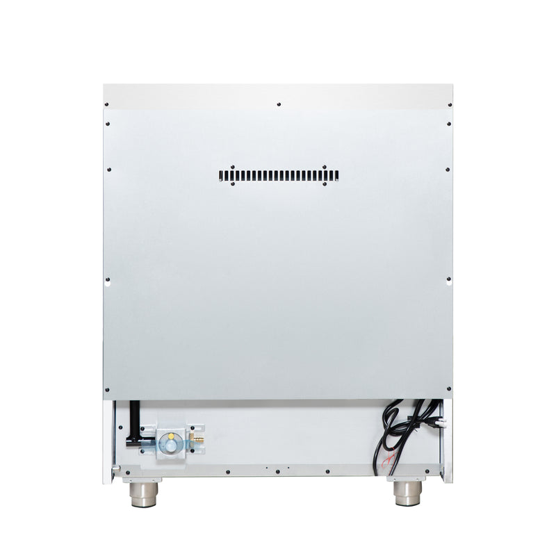 Forno Massimo 30" Freestanding Gas Range in White, 5 Sealed Burners, Air Fry, True Convection, FFSGS6239-30WHT