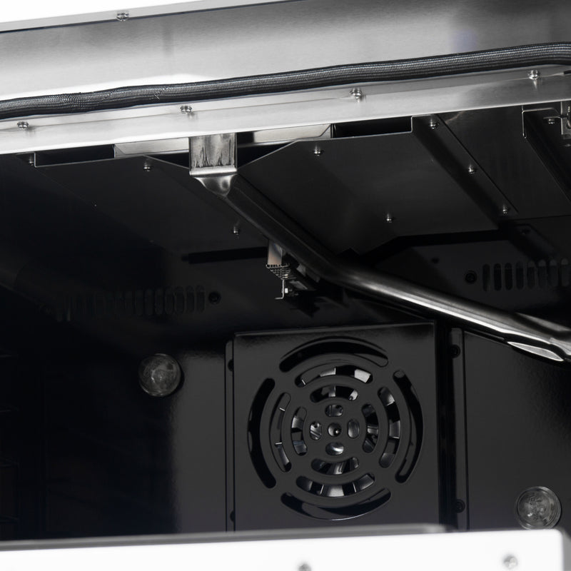 Forno Galiano 48" Freestanding Gas Range in White, Double Oven, 8 Burners, Griddle, with Antique Brass Handles, FFSGS6244-48WHT