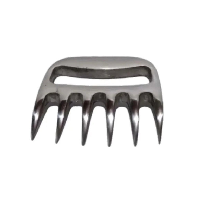 Grill Brothers BBQ Bear Claw stainless steel meat shredder with ergonomic handle and ultra-sharp claws for BBQ grilling.