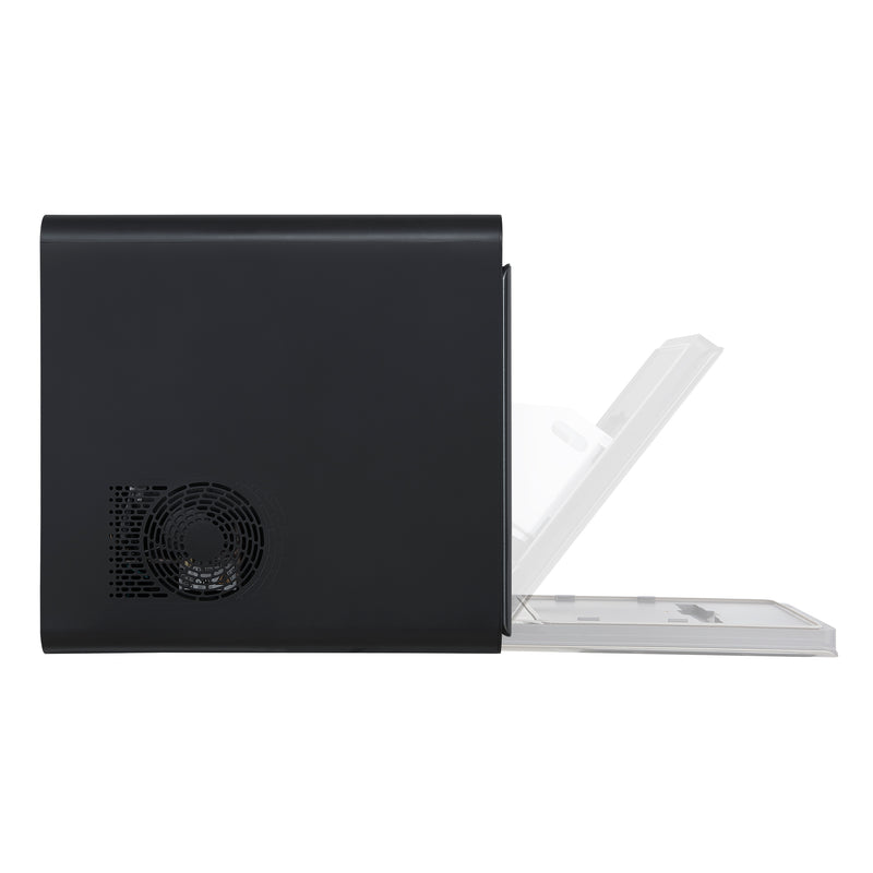 Sferico 11-in Ice Maker, black, 32 clear 2-in slow-melting spheres daily, stores more than 10 balls