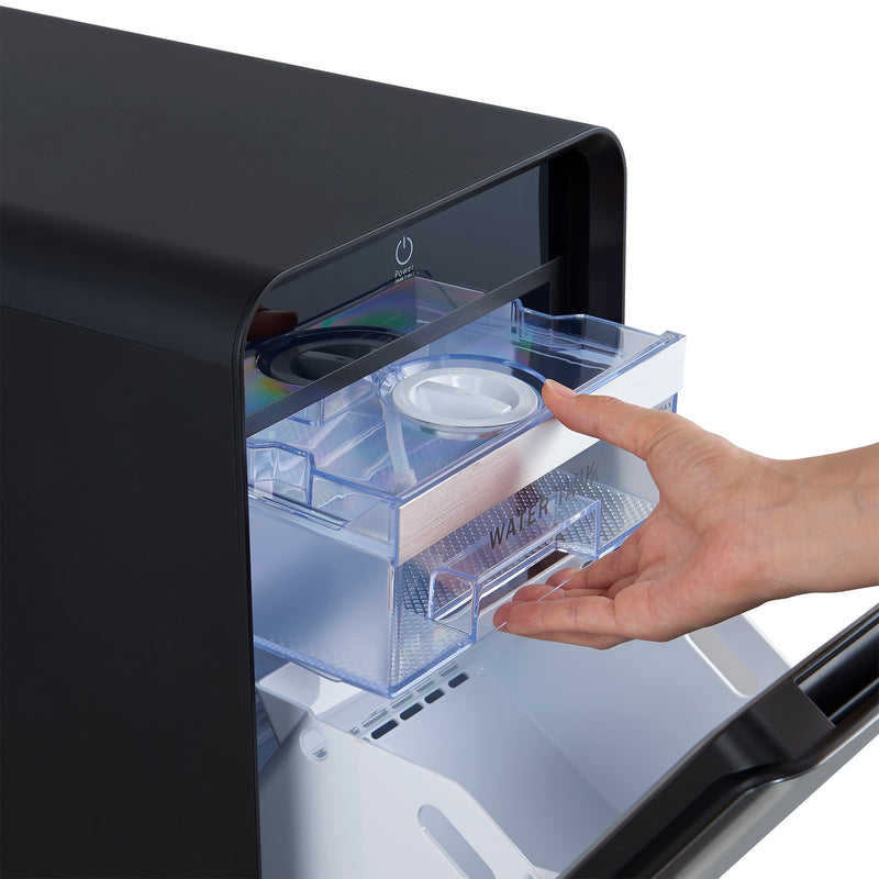 Sferico 11-in Ice Maker, black, 32 clear 2-in slow-melting spheres daily, stores more than 10 balls