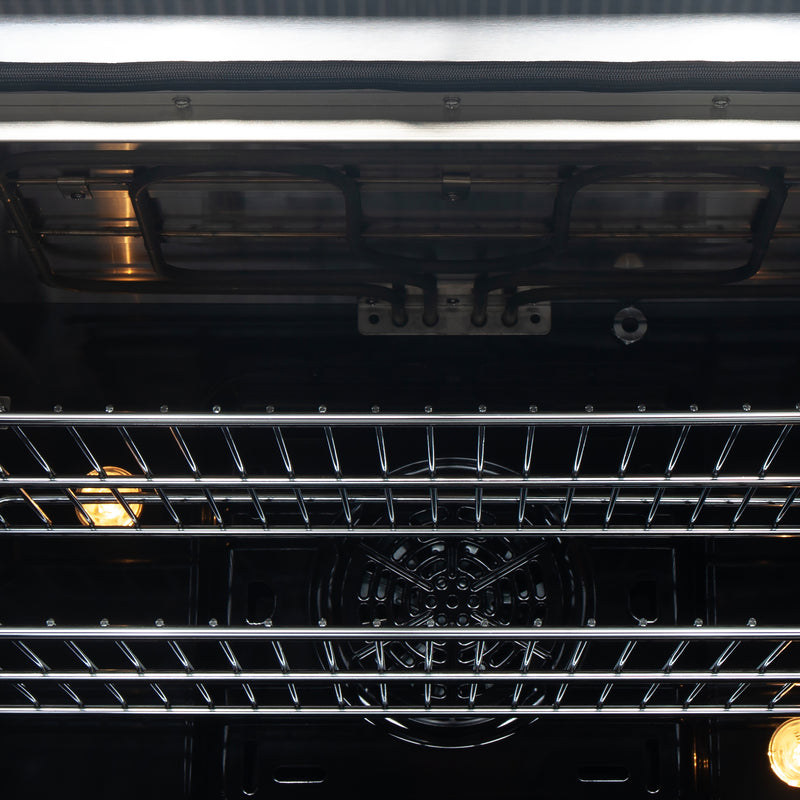 Forno Torino 30" Freestanding Induction Range in Stainless Steel, Air Fry, True Convection, FFSIN0936-30