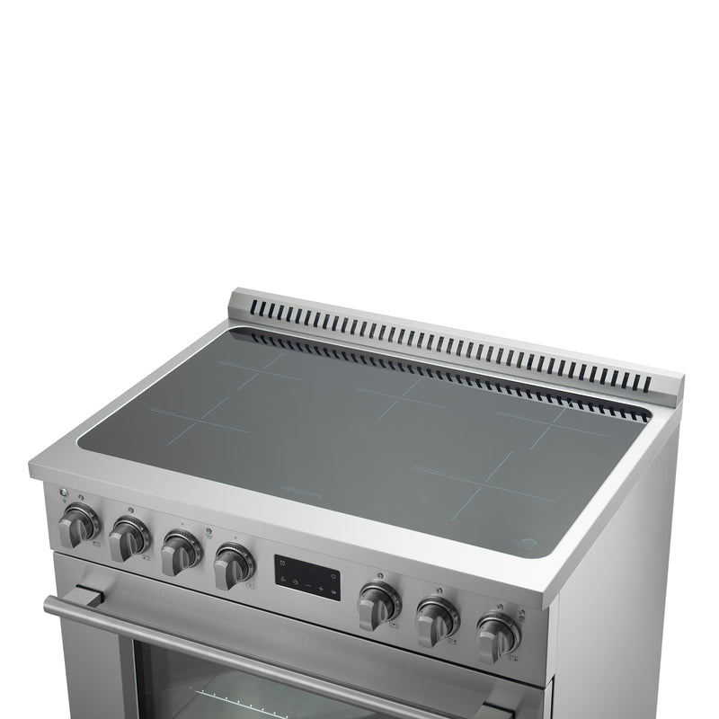 Forno Torino 36" Freestanding Induction Range, Air Fry, True Convection, FFSIN0936-36