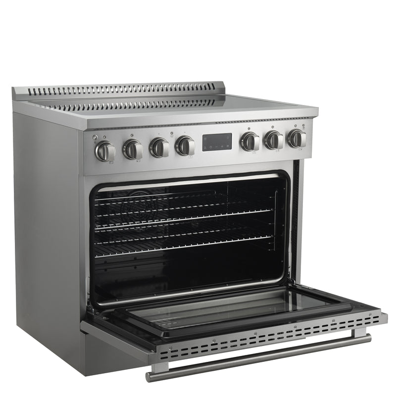 Forno Torino 36" Freestanding Induction Range, Air Fry, True Convection, FFSIN0936-36