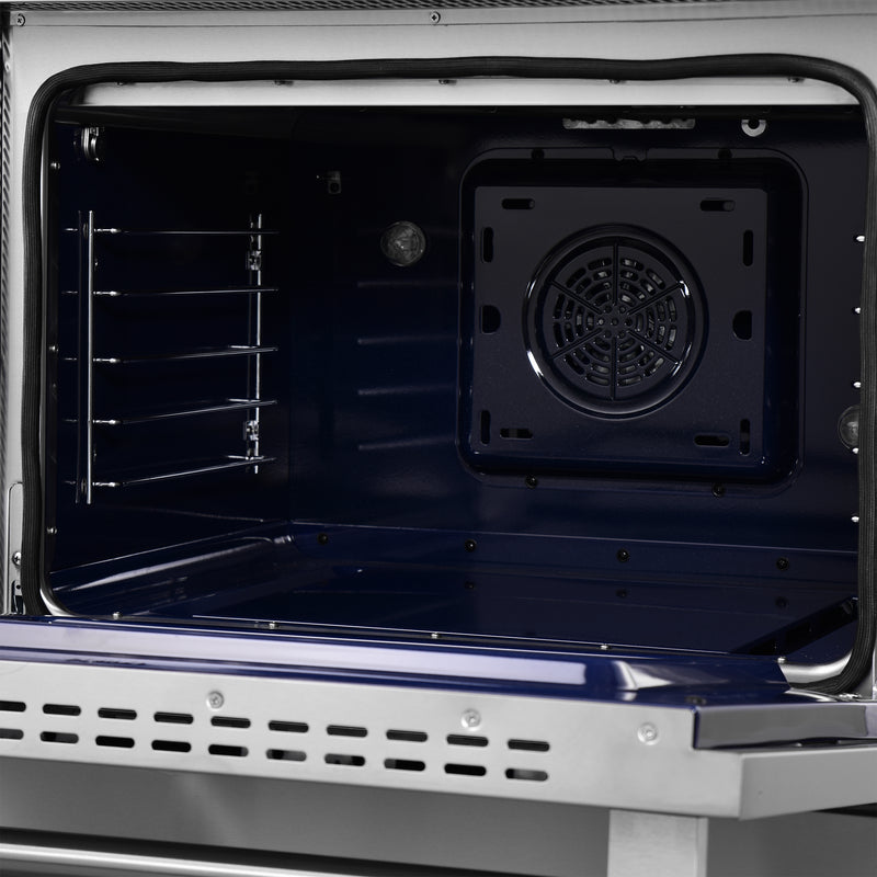 Forno Maximus 30" Freestanding Induction Range in Stainless Steel, Air Fry, True Convection, with Stainless Steel Handles, FFSIN0968-30