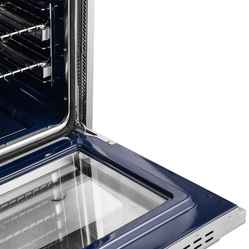 Forno Maximus 30" Freestanding Induction Range in Stainless Steel, Air Fry, True Convection, with Stainless Steel Handles, FFSIN0968-30