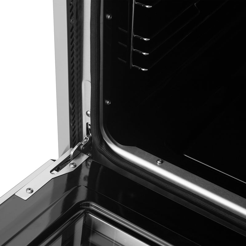 Forno Torino 36" Freestanding French Door Induction Range in Stainless Steel, Air Fry, True Convection, FFSIN0950-36