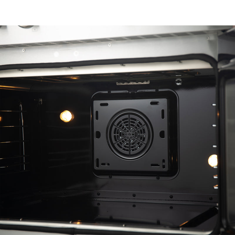 Forno Torino 36" Freestanding French Door Induction Range in Stainless Steel, Air Fry, True Convection, FFSIN0950-36