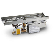 HPC Fire Inspired Linear Interlink Pan Inserts Liquid Propane with stainless steel construction and even flame burner system for custom outdoor fire features