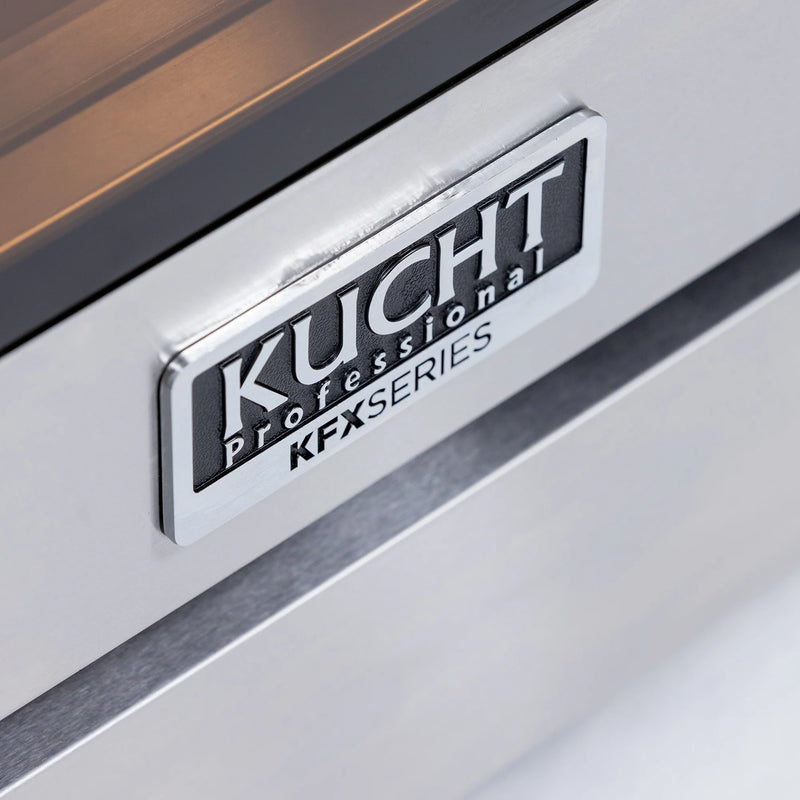 Kucht Professional 24" 2.5 cu ft. Propane Gas Range in Stainless Steel, KFX2400X/LP-S