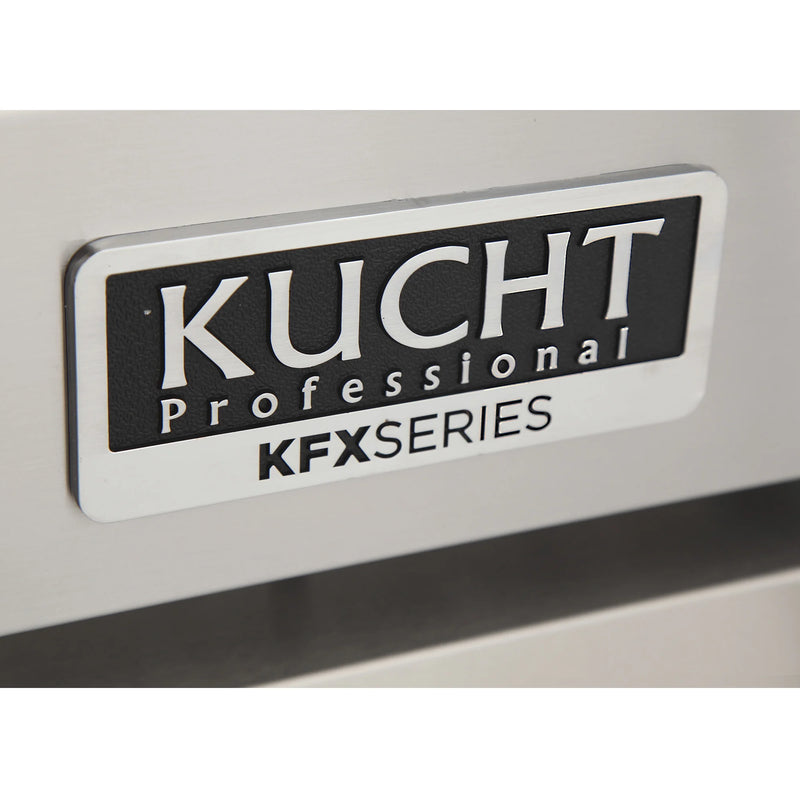 Kucht Professional 30" 4.2 cu ft. Natural Gas Range in Stainless Steel, KFX3000X-S