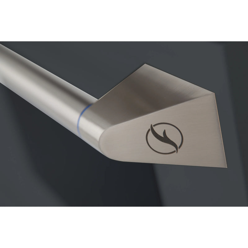 Kucht Professional 30" 4.2 cu ft. Natural Gas Range with Cement Gray Door and Silver Knobs, KNG301-CY