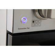 Kucht Professional 36" 5.2 cu ft. Propane Gas Range with Black Door and Silver Knobs, KNG361/LP-K