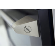 Kucht Professional 36" 5.2 cu ft. Natural Gas Range with Black Door and Silver Knobs, KNG361-K