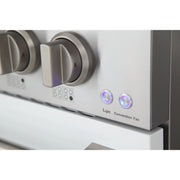 Kucht Professional 48" 6.7 cu ft. Natural Gas Range with White Door and Silver Knobs, KNG481-W