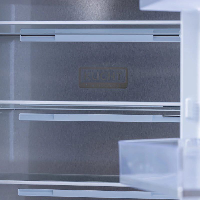 Kucht 24" 12.5 Cu. Ft. Built-In Counter-Depth Refrigerator in Panel Ready, KR240TR