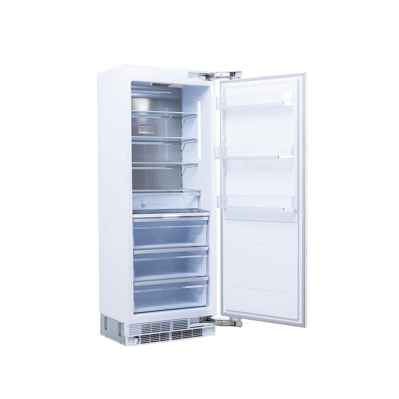 Kucht 30" 16.6 Cu. Ft. Built-In Refrigerator in Panel Ready, KR300TR