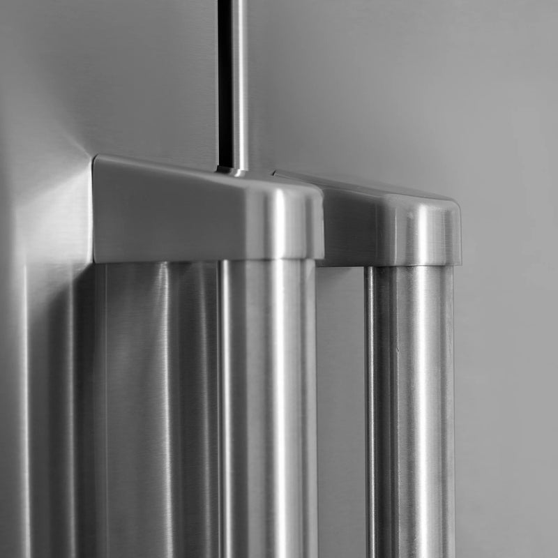 Kucht 36" Standard Depth Freestanding French Door 28.9 Cu. Ft. Refrigerator with Ice and Water Dispenser in Stainless Steel, KR900X